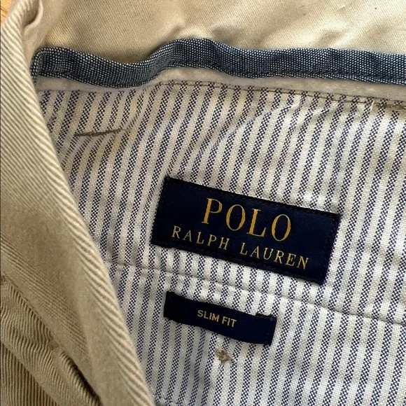 New! Polo Ralph Lauren Men's 32/30 Khaki slim fit Chinos.